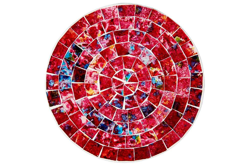 Novità Home Kitcken - Sottopentola Mosaico Tonalita Rosso
