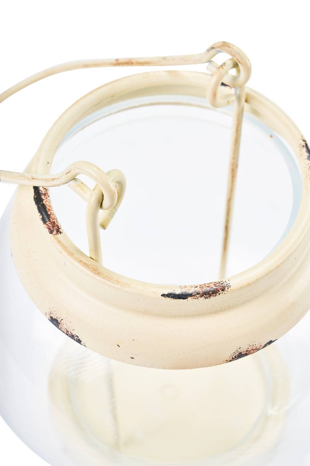 Novità Home Lanterna - Porta Candela Tonda Con Manico