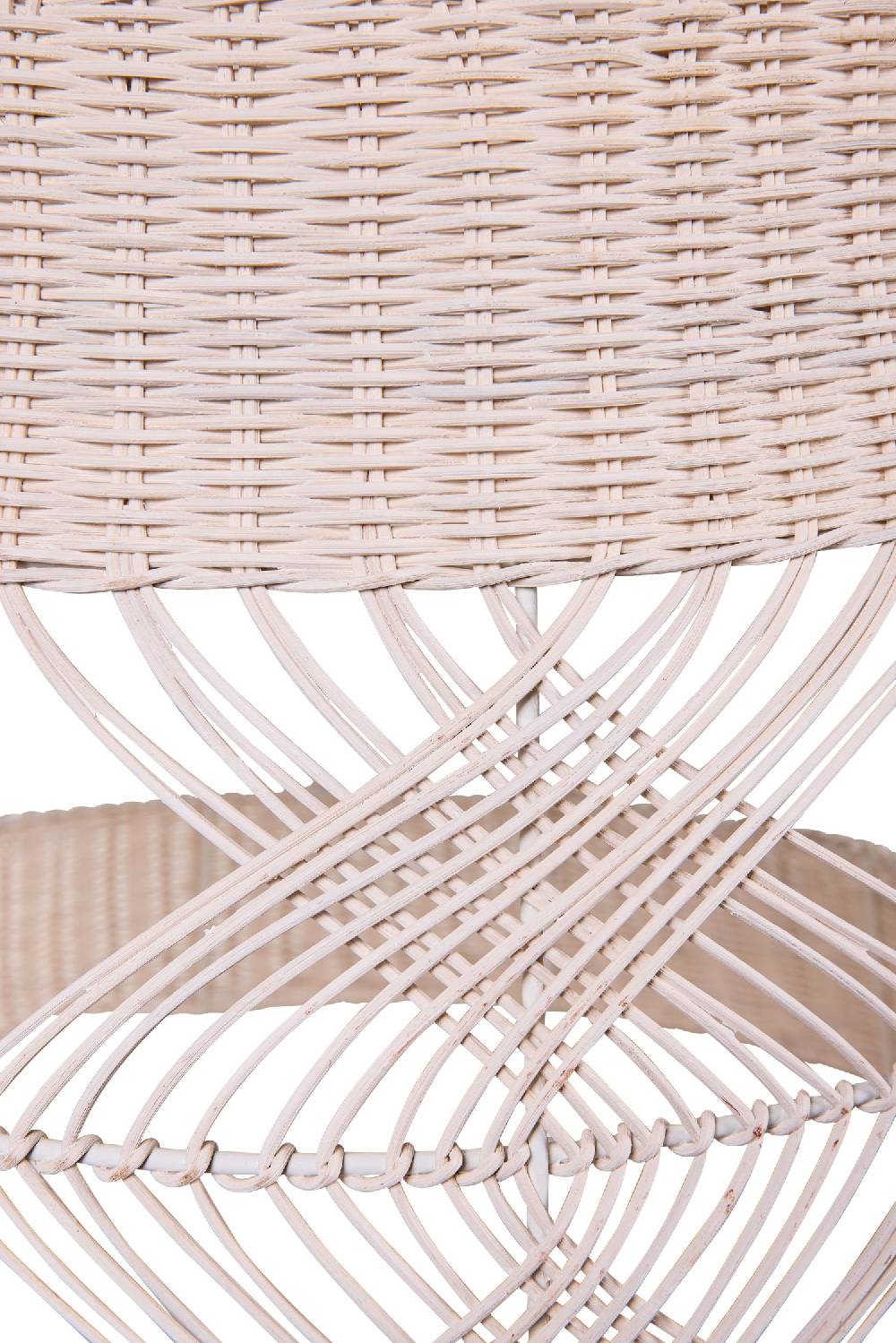 Novità Home Lumiere - Cappello Lampadario Cilindro Big Midollino Bainco