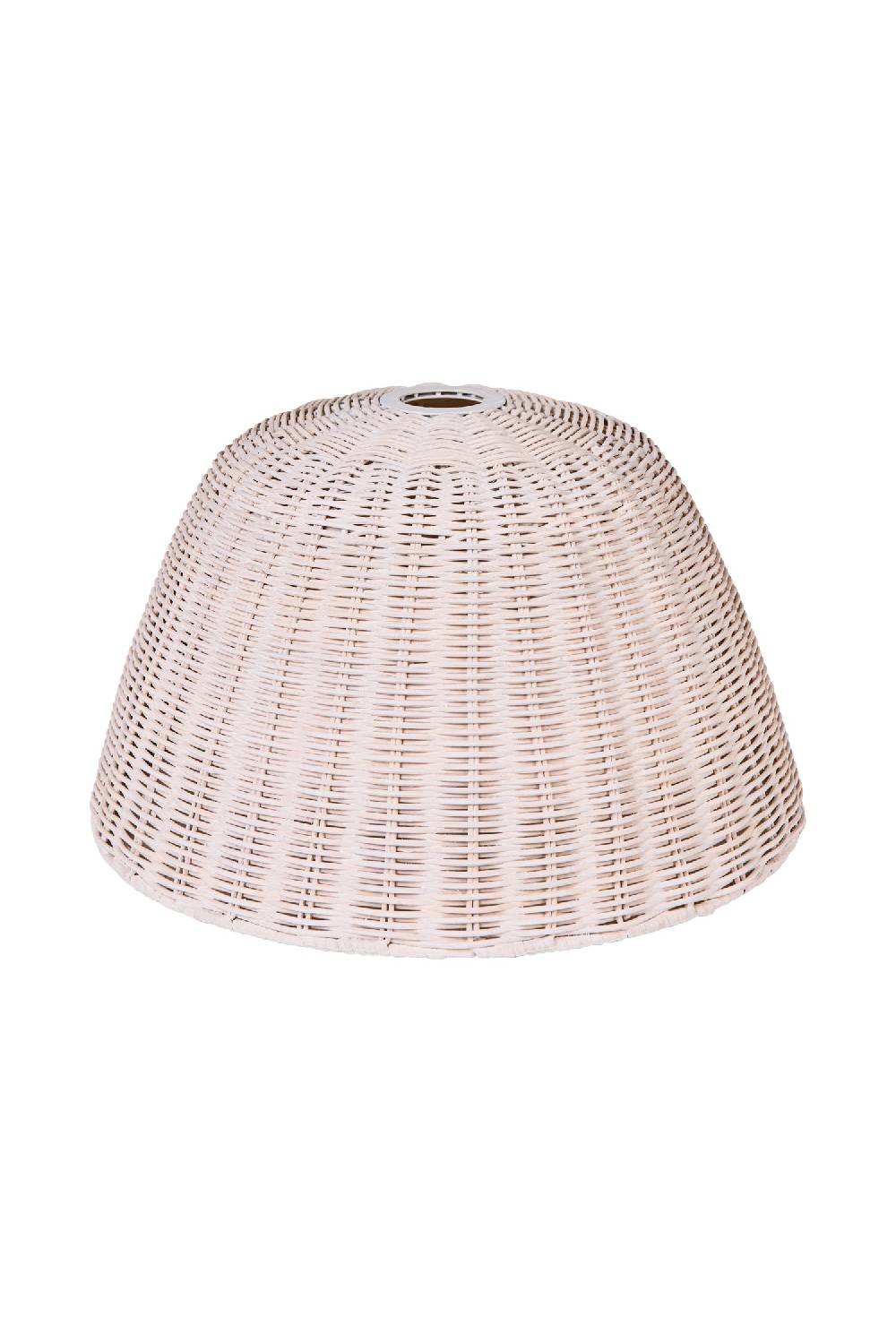 Novità Home Lumiere - Cappello Lampadario In Midollino Bianco