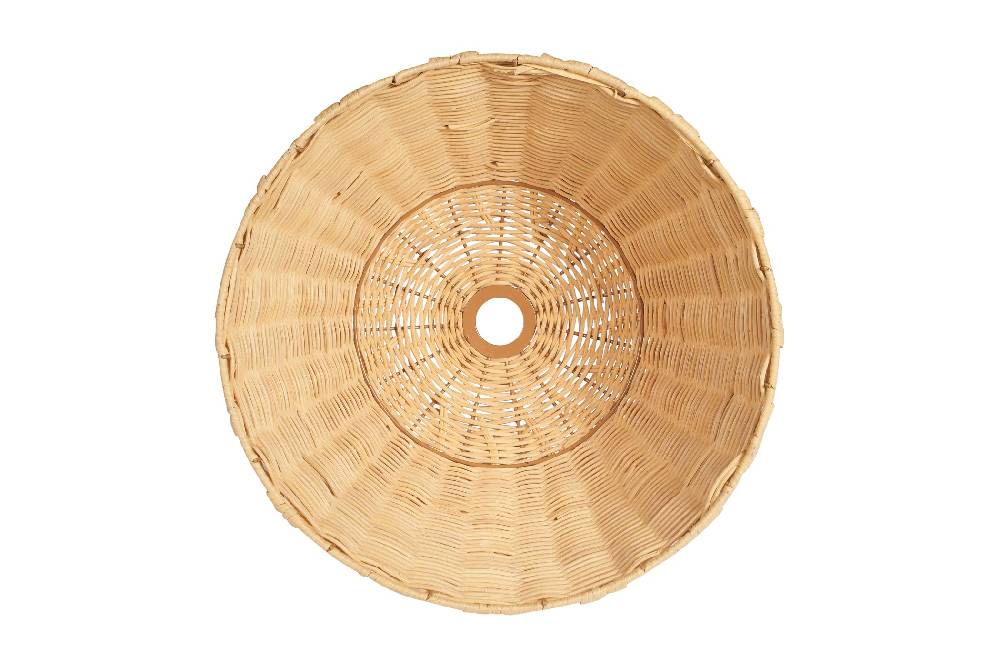 Novità Home Lumiere - Cappello Lampadario In Midollino Naturale