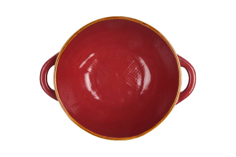 Novità Home Mediterraneo - Ciotola Zuppa In Gres Rossa