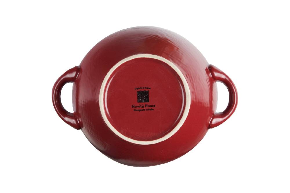 Novità Home Mediterraneo - Ciotola Zuppa In Gres Rossa