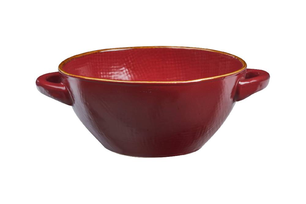 Novità Home Mediterraneo - Ciotola Zuppa in Gres Rossa