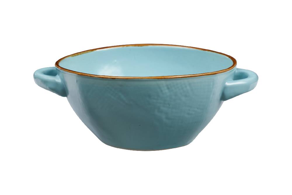 Novità Home Mediterraneo - Ciotola Zuppa in Gres Turchese