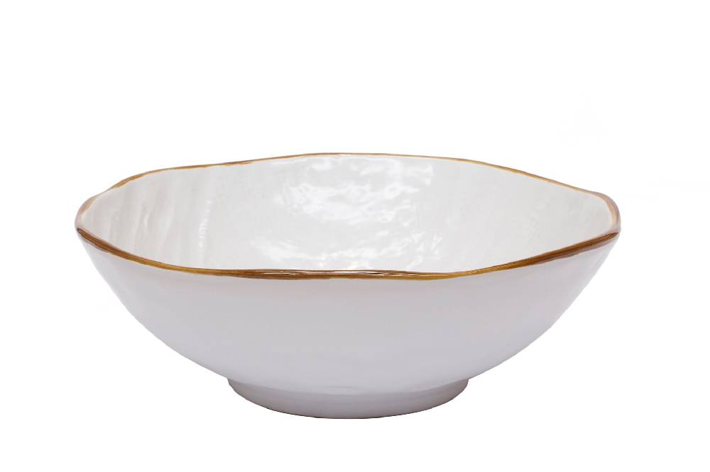 Novità Home Mediterraneo - insalatiera grande - colore bianco