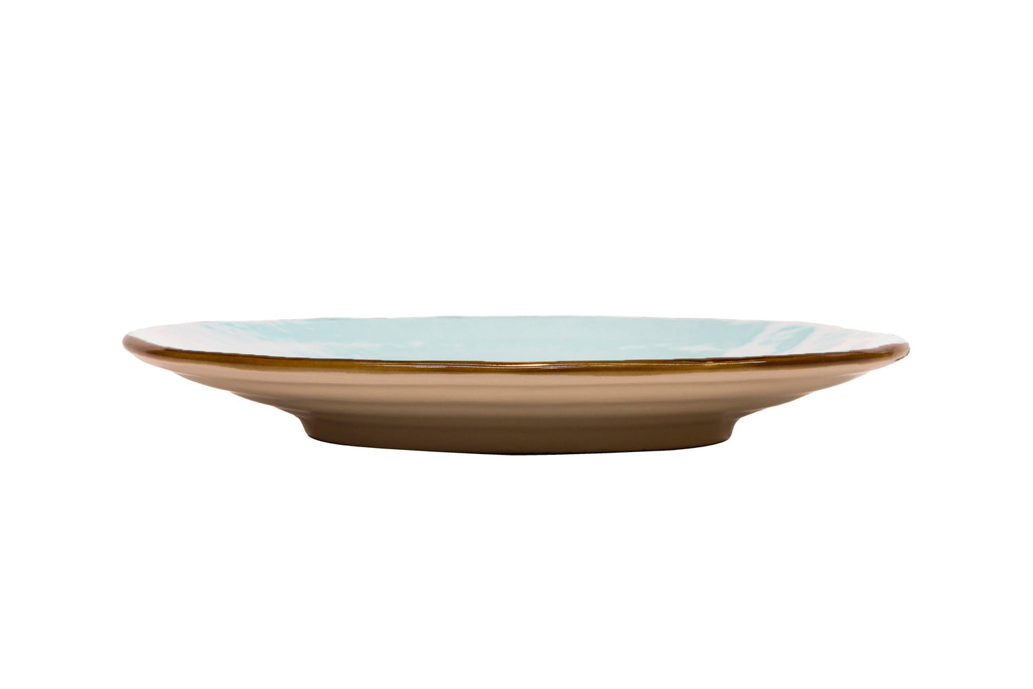 Novità Home Mediterraneo - Piatto Dessert In Gres Turchese
