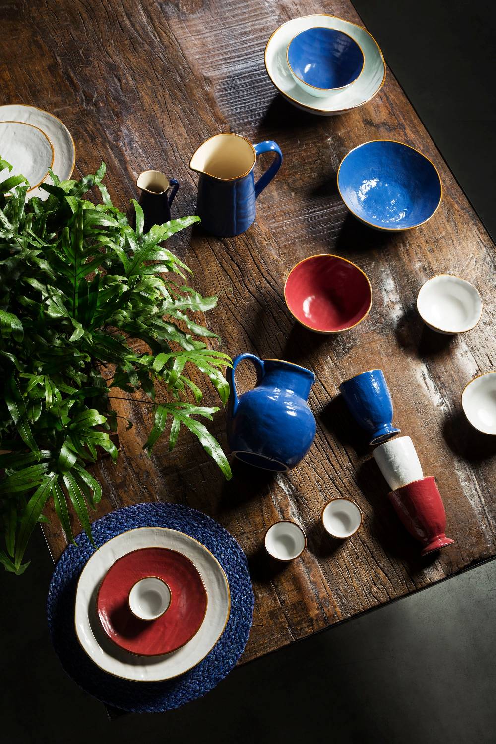 Novità Home Mediterraneo - Piatto Fondo In Gres Rosso