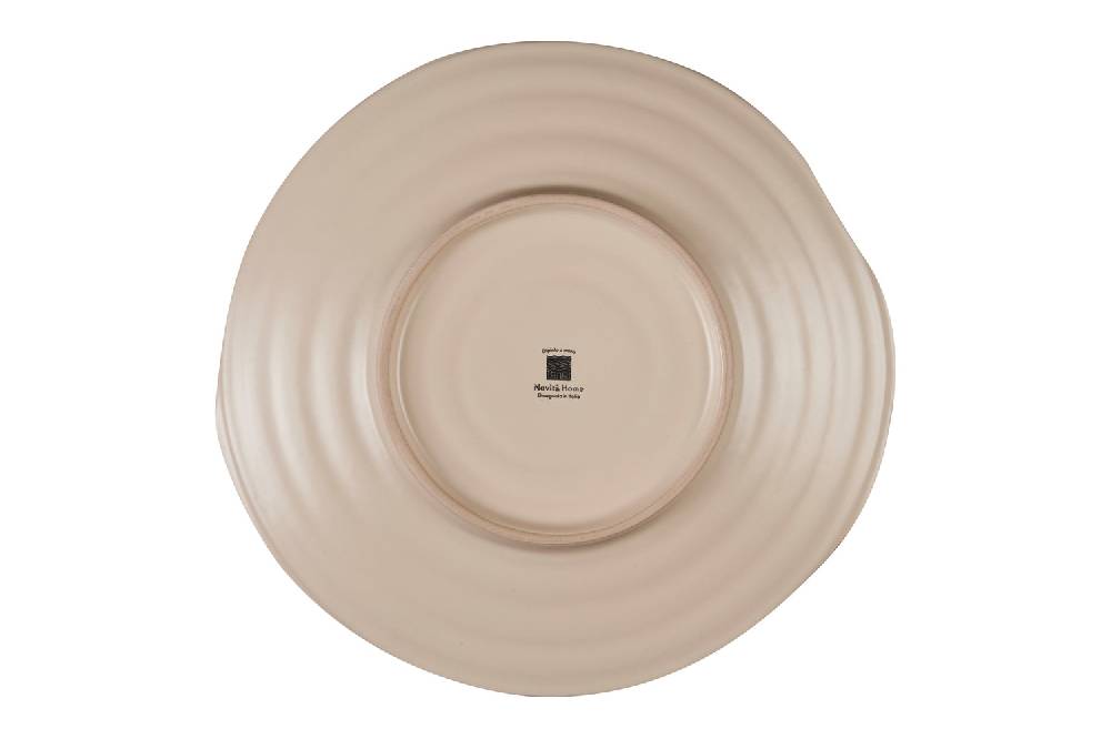 Novità Home Mediterraneo - Piatto Piano In Gres Verde