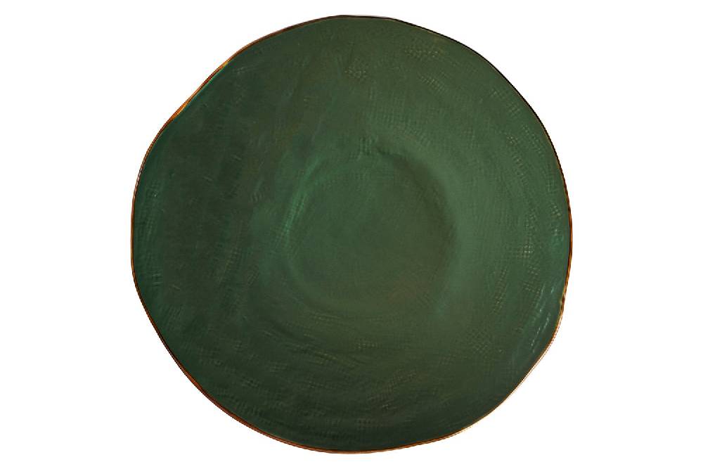 Novità Home Mediterraneo - Piatto Piano in Gres Verde