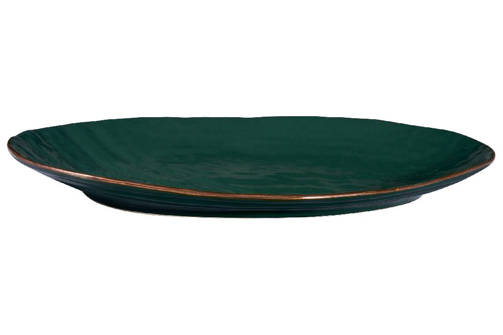 Novità Home Mediterraneo - Vassoio Grande Ovale Verde