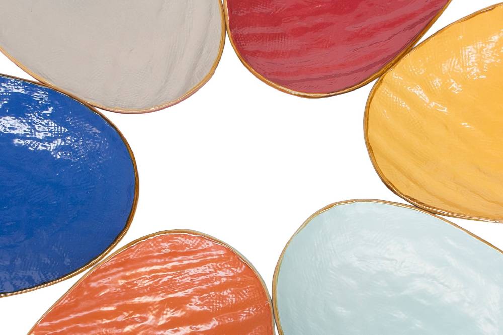 Novità Home Mediterraneo - Vassoio Ovale - Colori Assortiti
