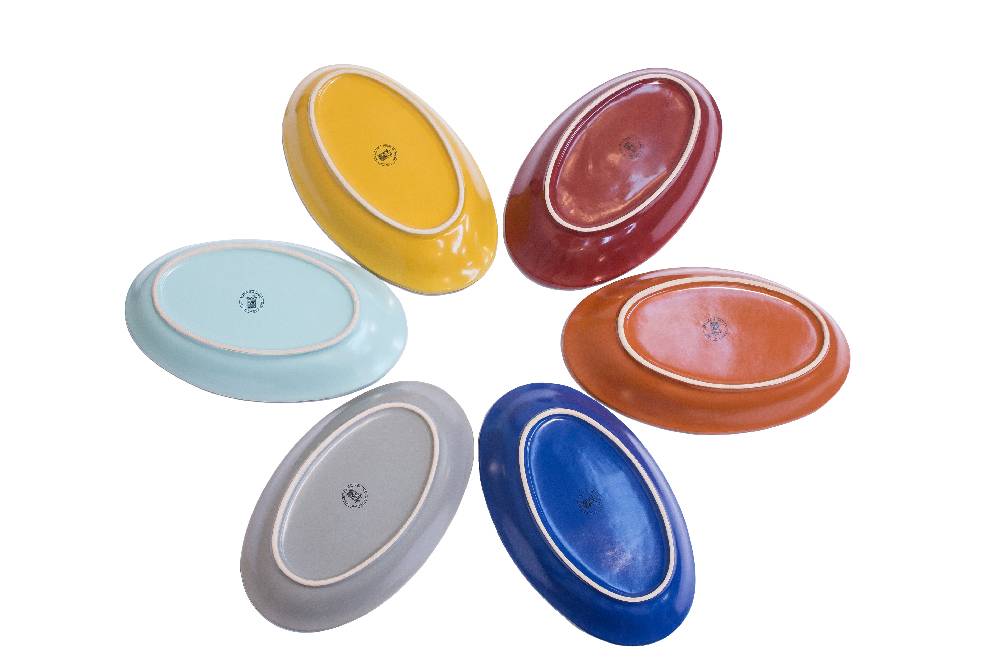 Novità Home Mediterraneo - Vassoio Ovale Piccolo - 6 Colori