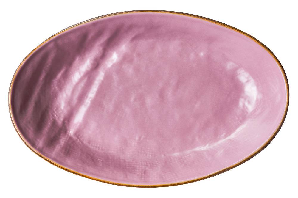 Novità Home Mediterraneo - Vassoio Piccolo Ovale Rosa