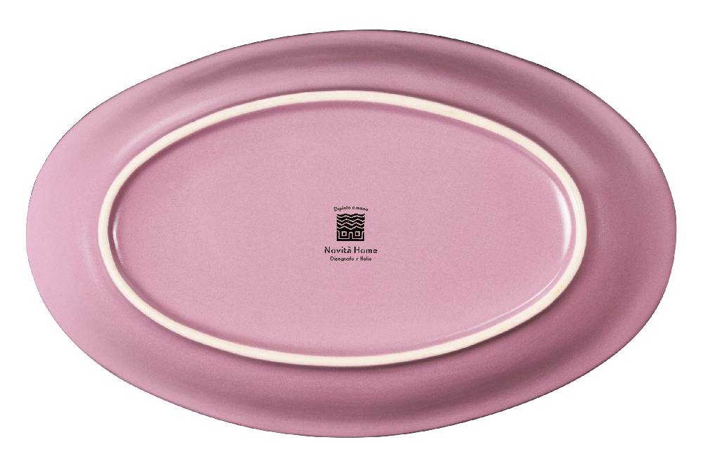 Novità Home Mediterraneo - Vassoio Piccolo Ovale Rosa