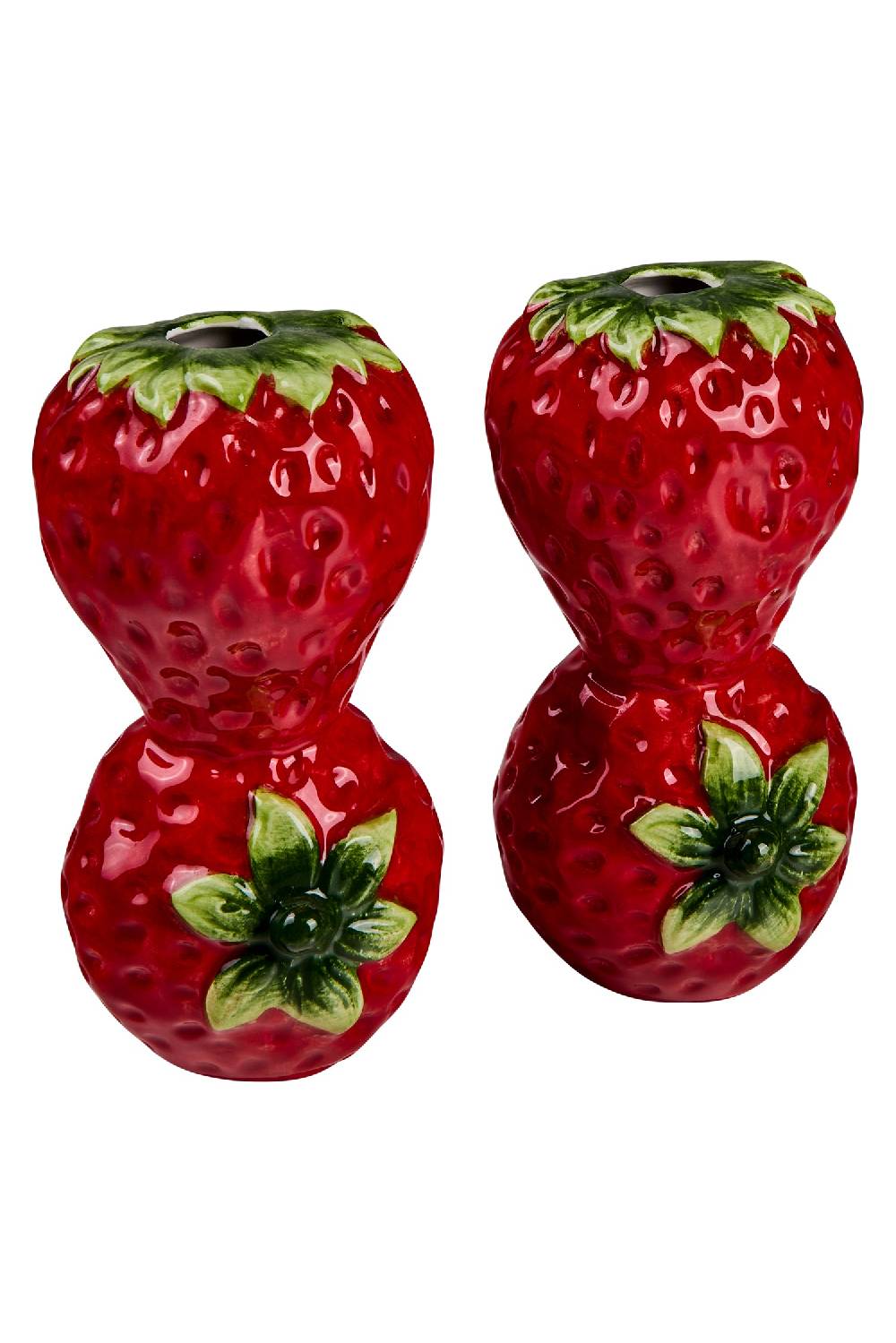 Novità Home Melfi - Vasetti Fragole In Ceramica Set 1/2