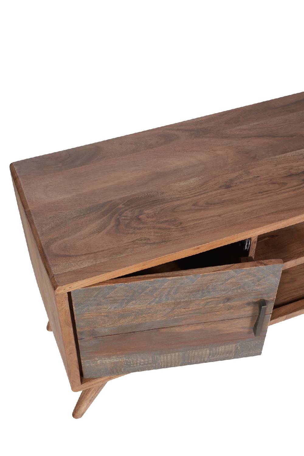 Novità Home Menphis - Porta Tv Con Due Sportelli In Legno