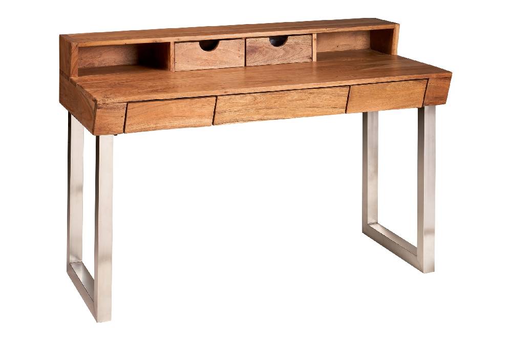 Novità Home Merlbourne - Scrivania Gambe Color Acciaio