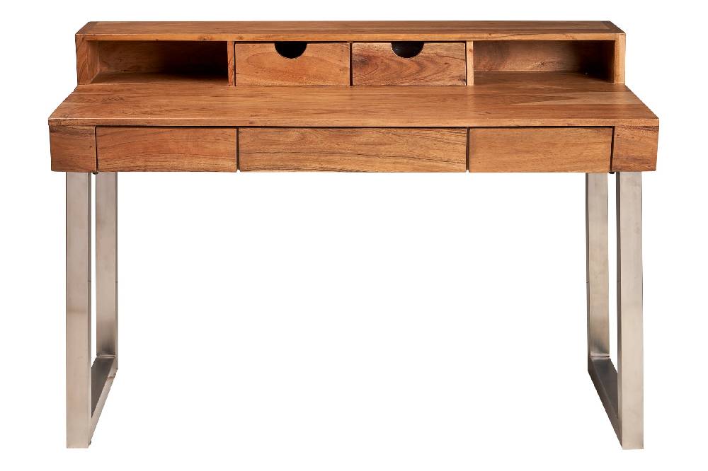 Novità Home Merlbourne - scrivania gambe color acciaio