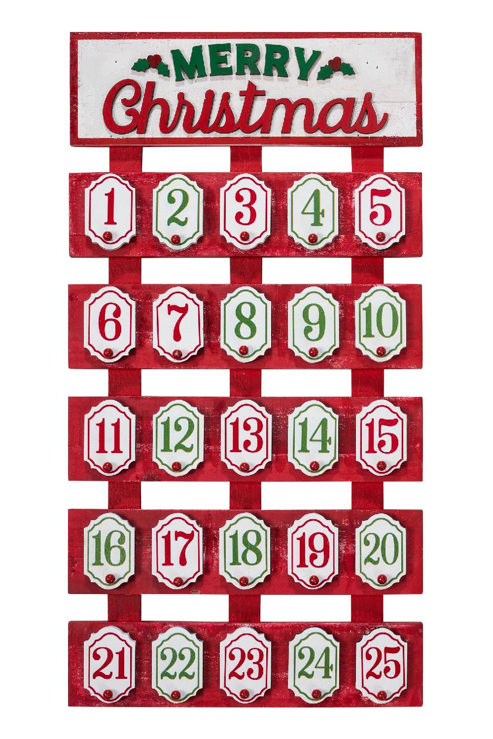 Novità Home Merry - calendario avvento merry christmas