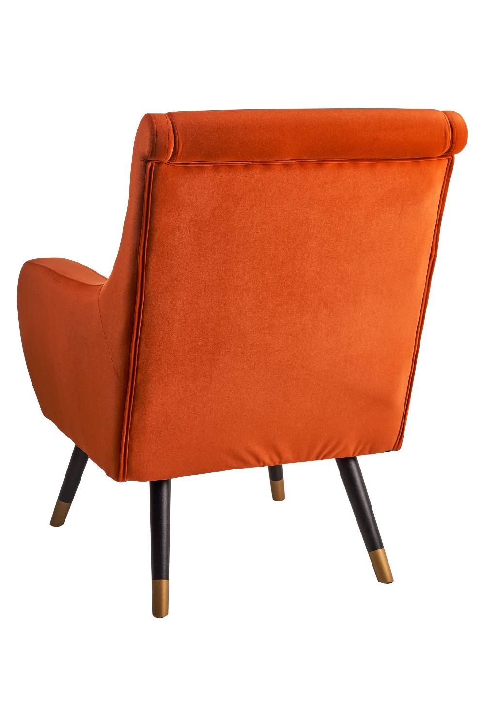 Novità Home Miranda - Poltrona Schienale Alto Caramello