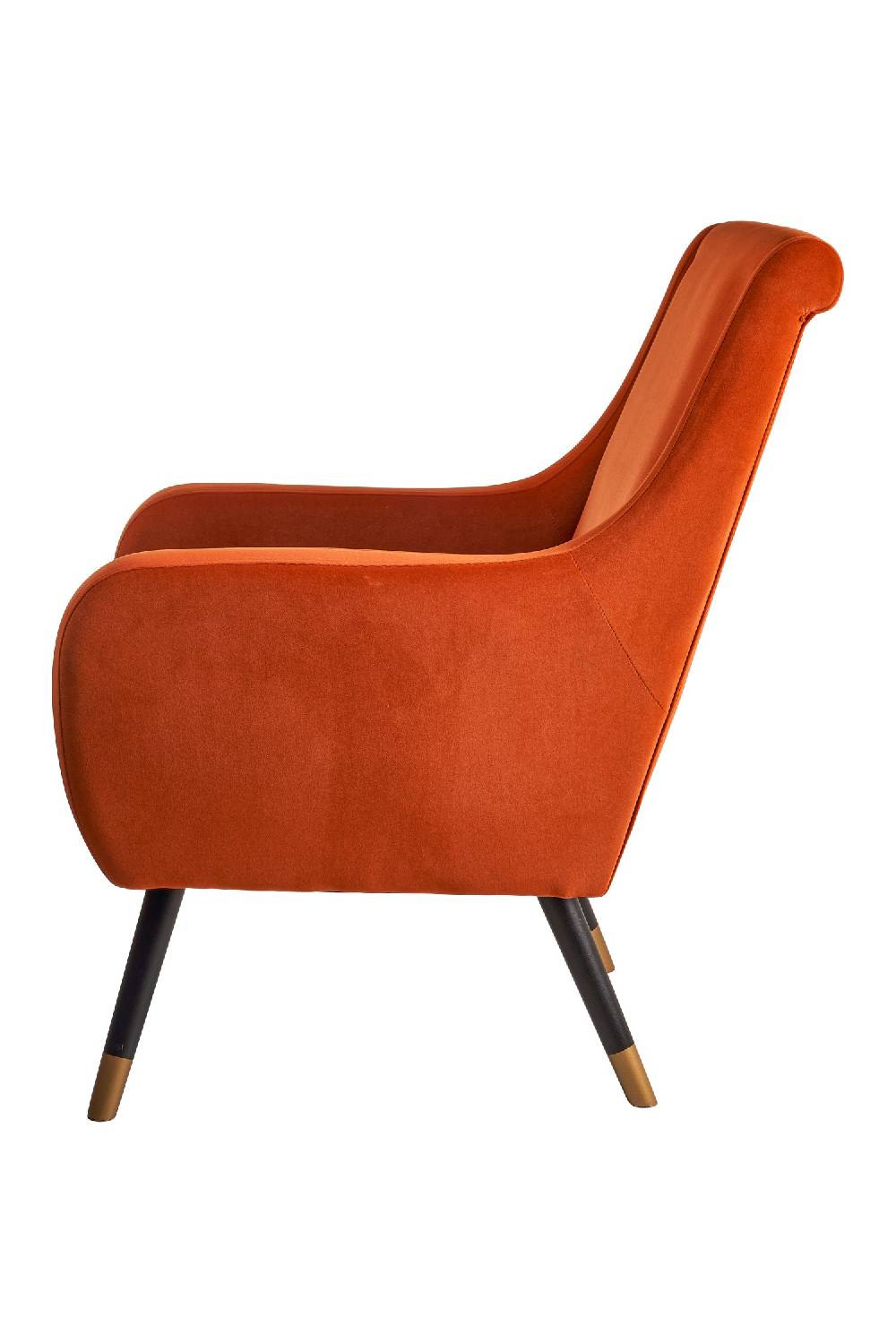 Novità Home Miranda - Poltrona Schienale Alto Caramello