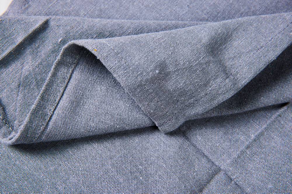 Novità Home Never Without - Set 4 Tovaglioli In Cotone Grigio