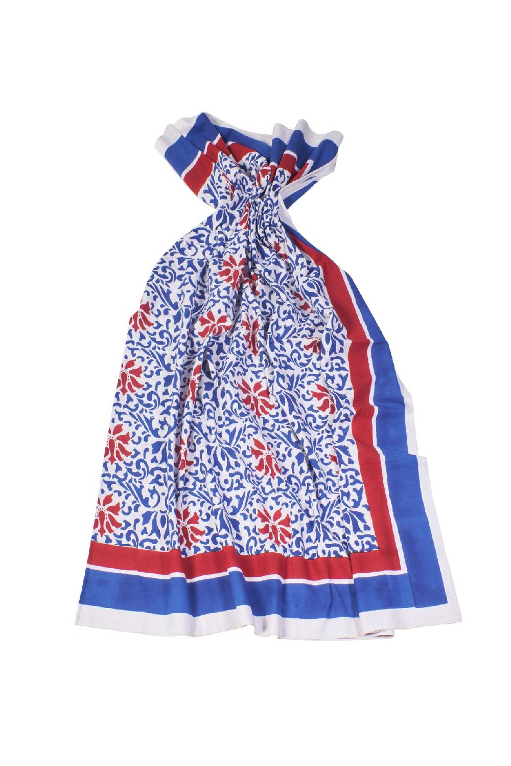 Novità Home Noto - Mezzero Doppio Decor Blue In Cotone - 270x270