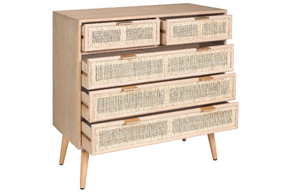 Novità Home Acapulco - Cassettone 5 Cassetti