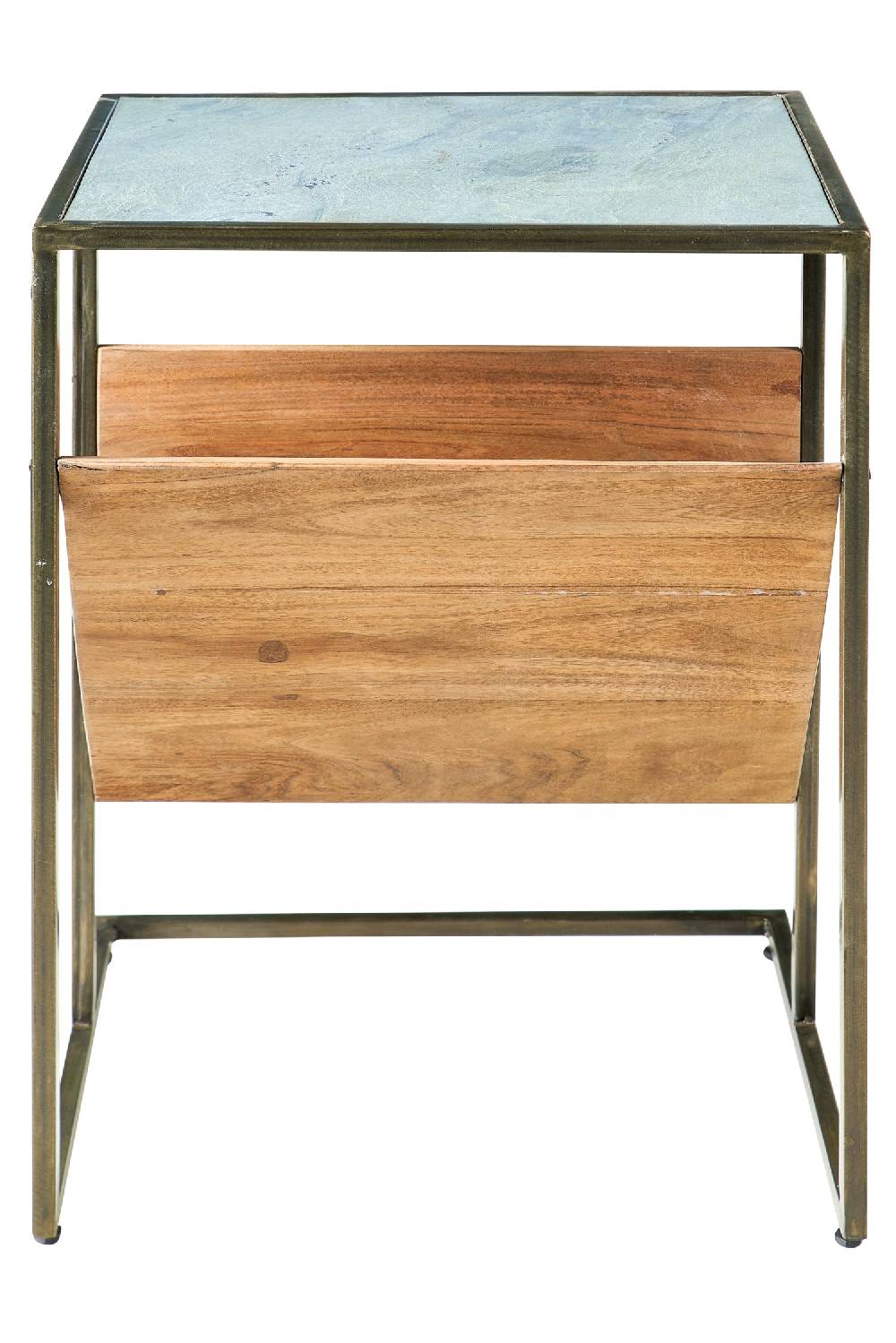 Novità Home Ardesia - Tavolo Con Porta Giornali