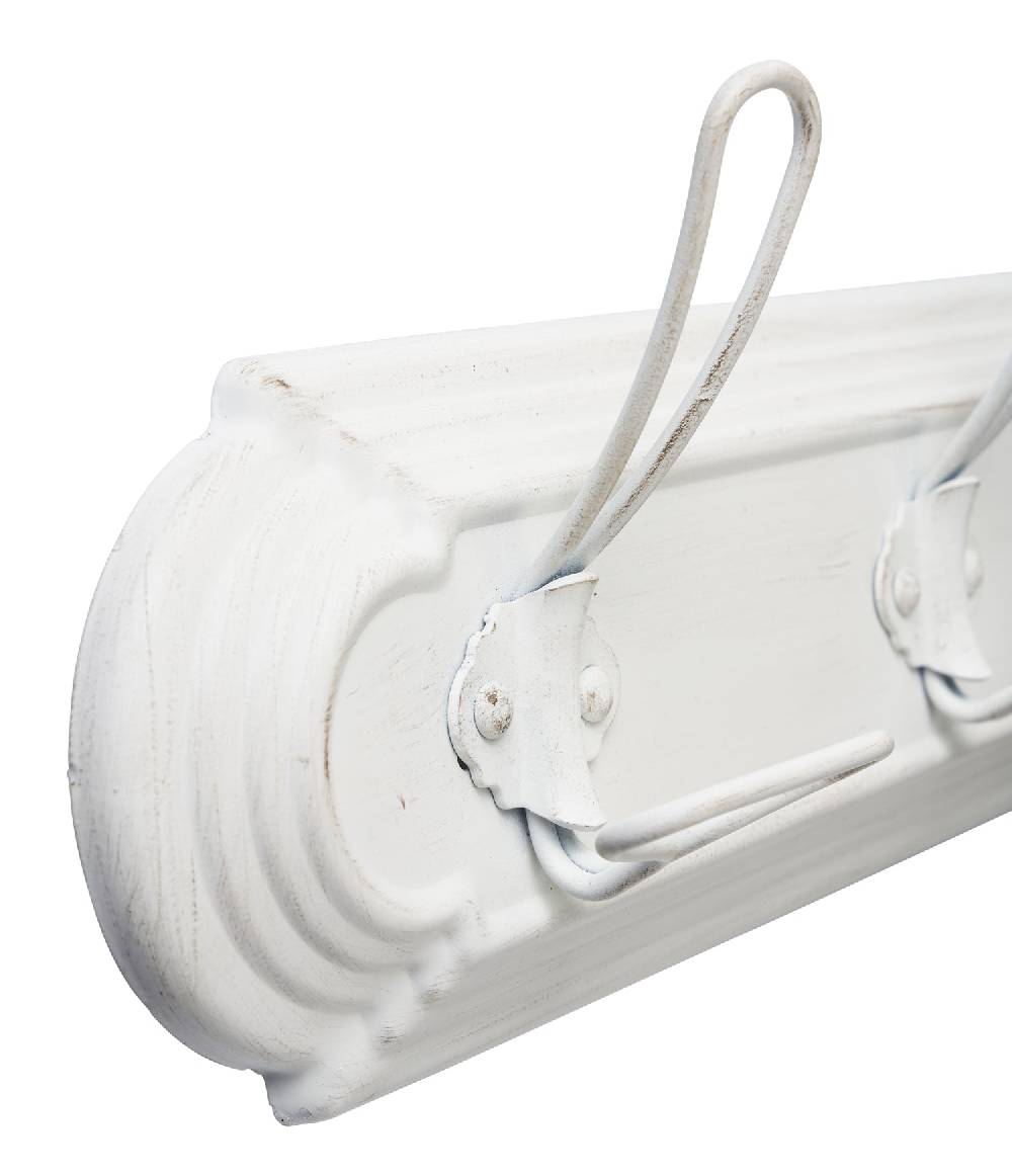 Novità Home Attaccapanni 5 Ganci Ferro Bianco