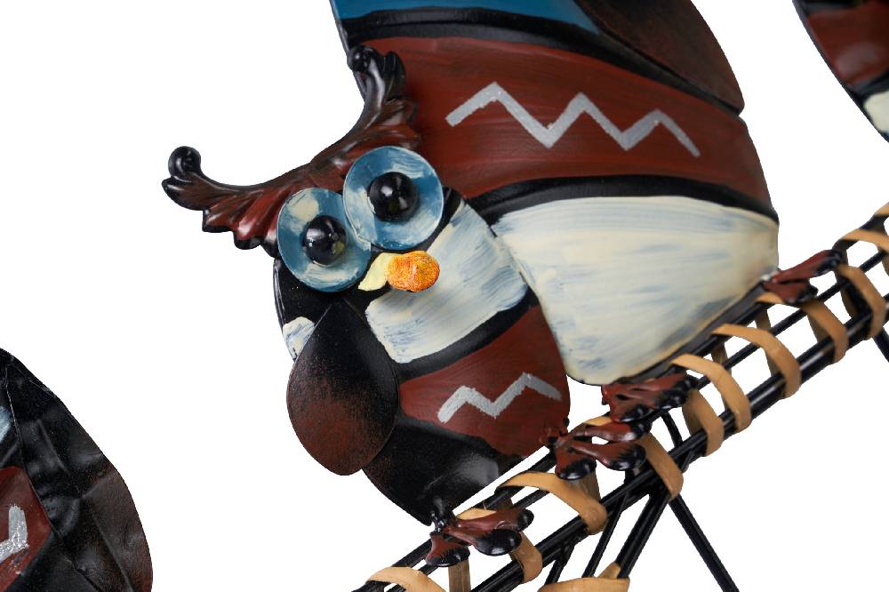 Novità Home Attaccapanni Gufi Metallo