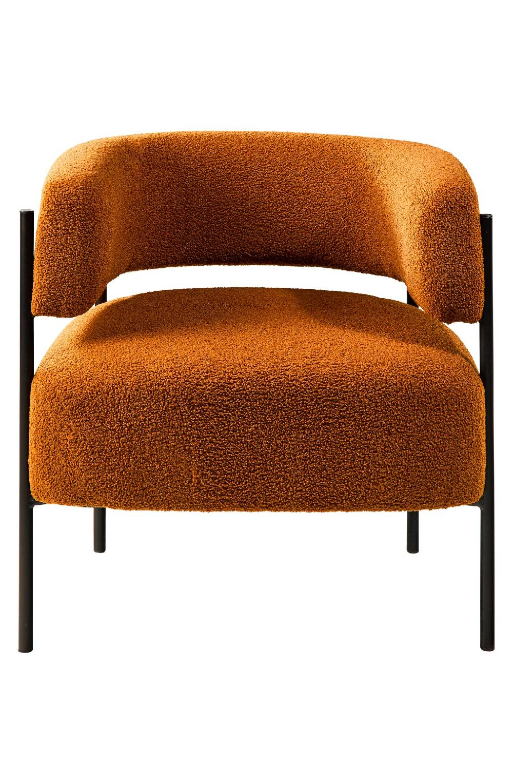 Novità Home Baloo - Poltroncina Tessuto Teddy Brown