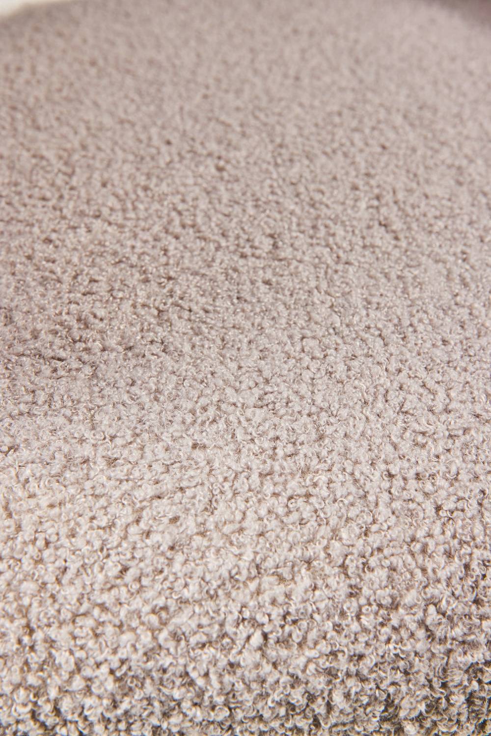 Novità Home Baloo - Poltroncina Tessuto Teddy Grey