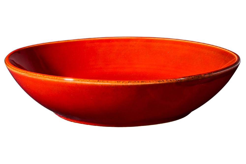 Novità Home Baltico - Piatto Fondo Rosso