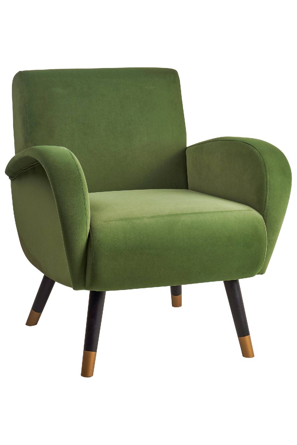 Novità Home Bea - poltrona con braccioli verde