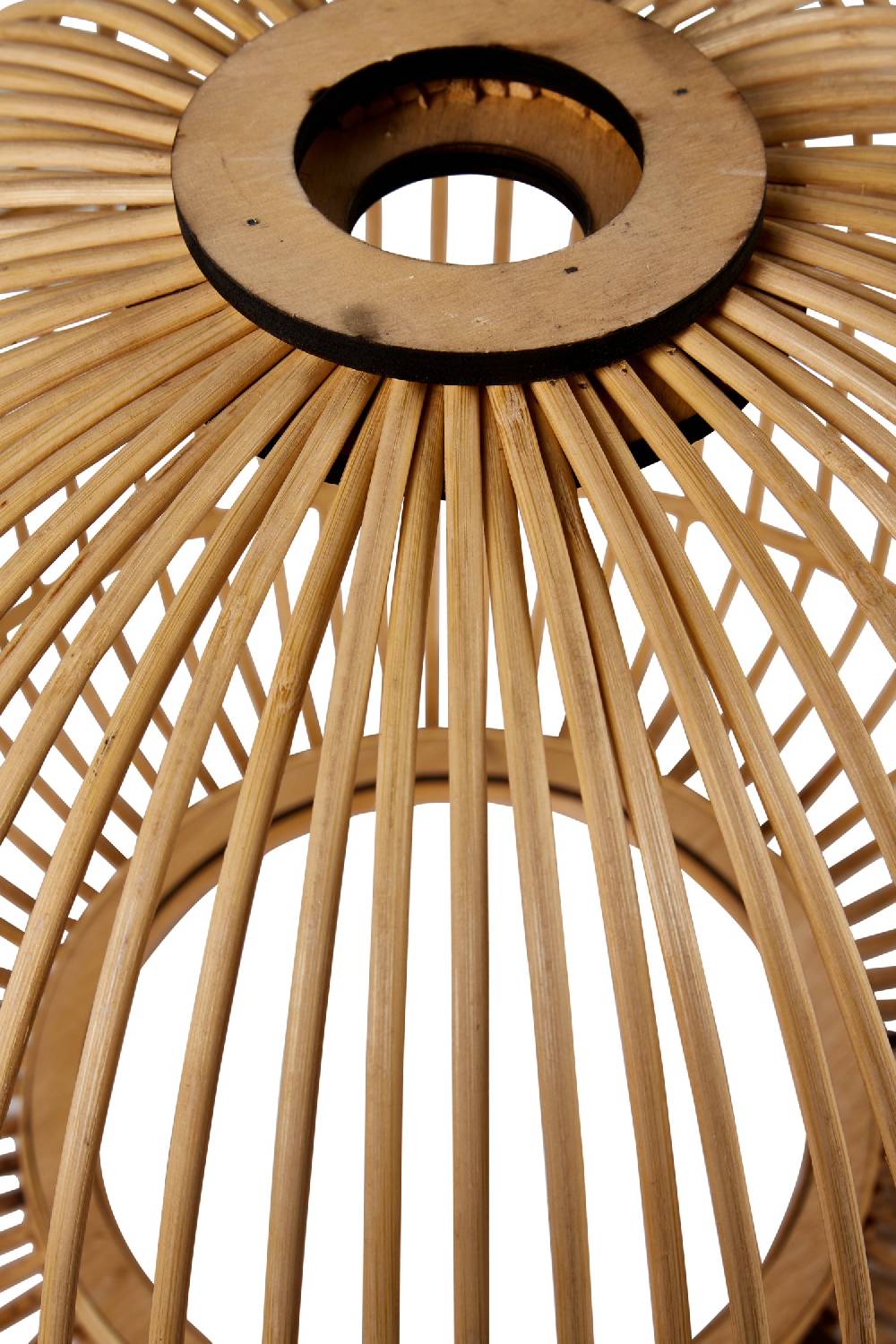 Novità Home Cappello Lampada Cupola Bamboo