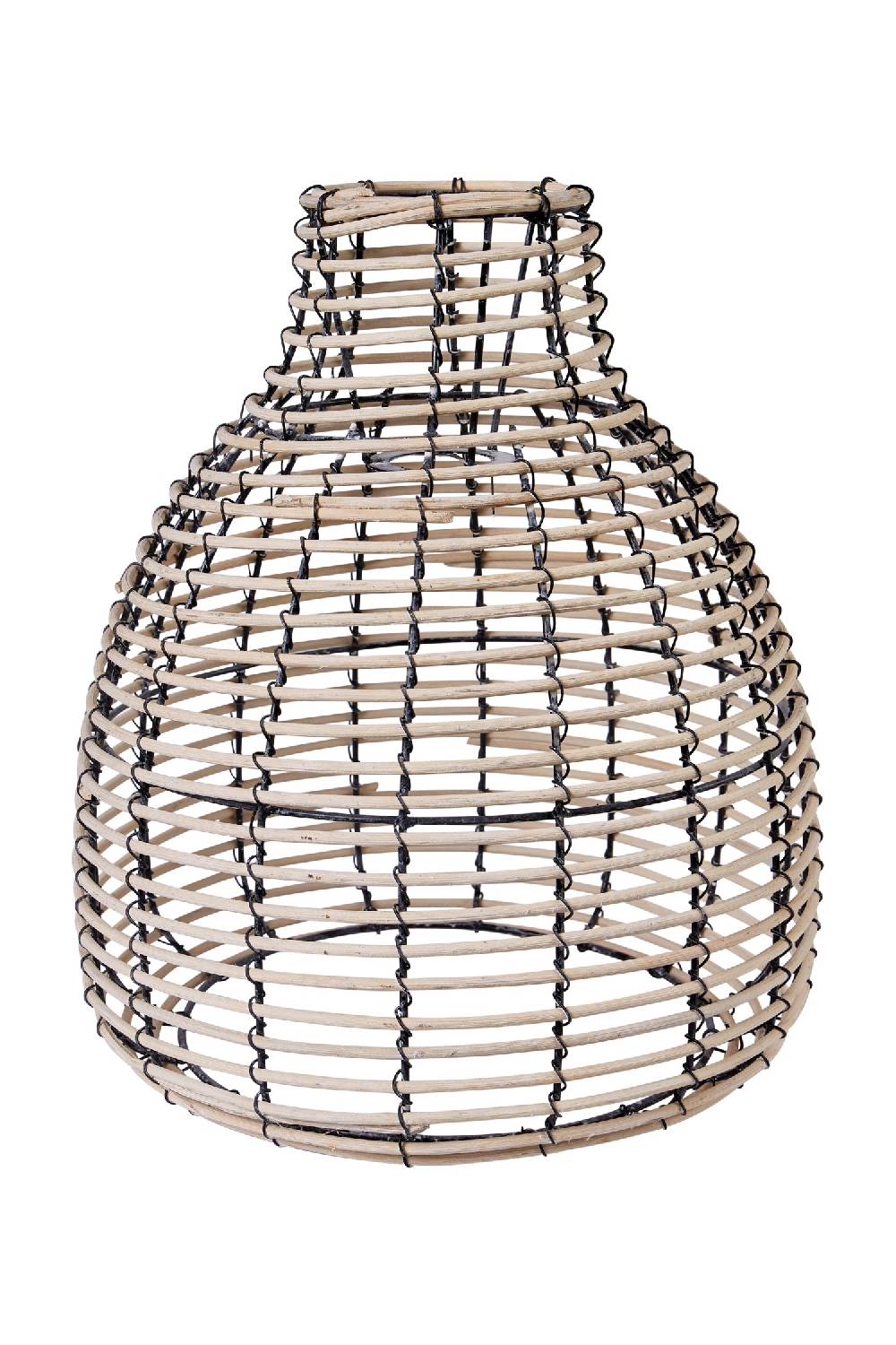 Novità Home Cappello lampada cupola rattan piccolo
