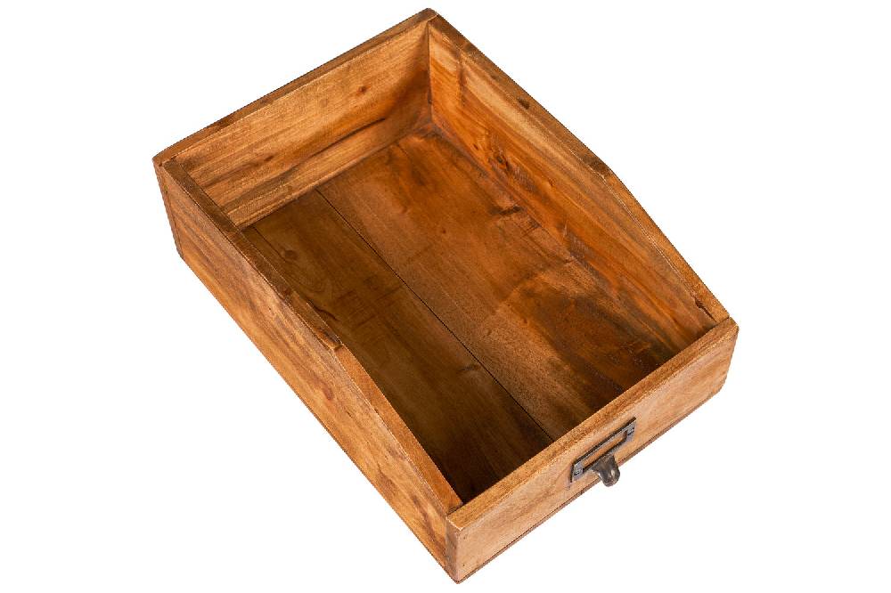 Novità Home Cassettino Porta Oggetti In Legno