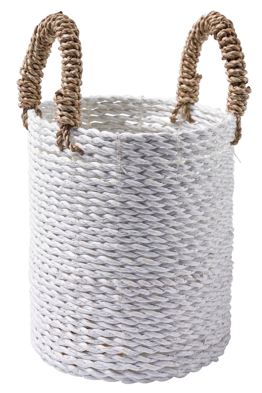 Novità Home Cestino in Seagrass Bianco