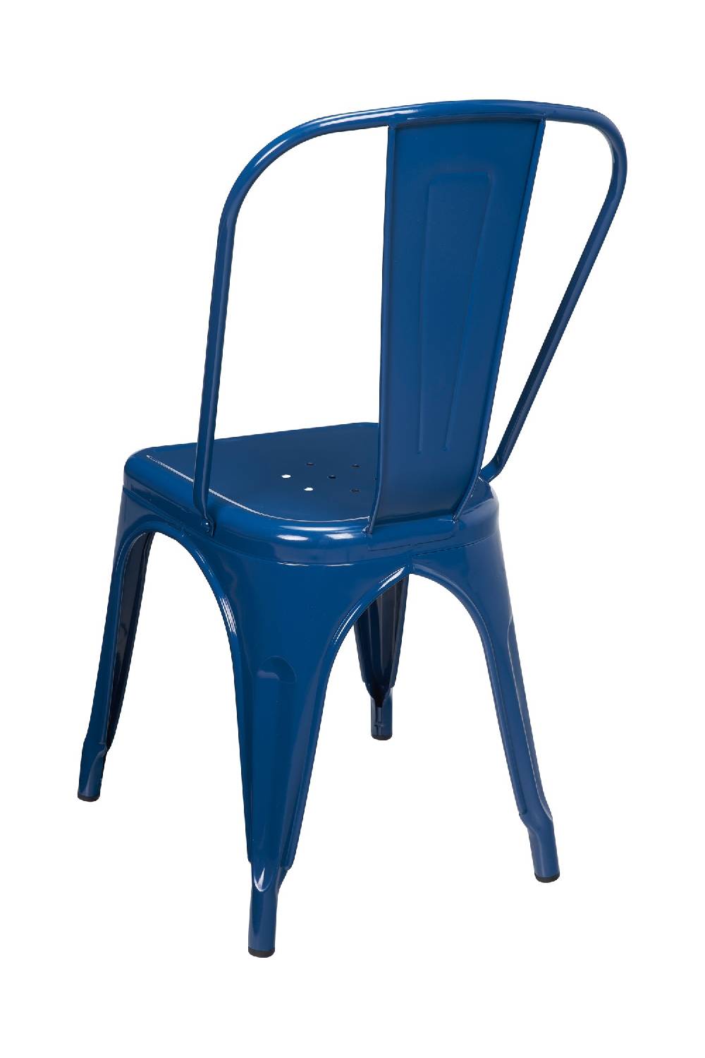 Novità Home Cindy - Sedia In Ferro Blu Petrolio