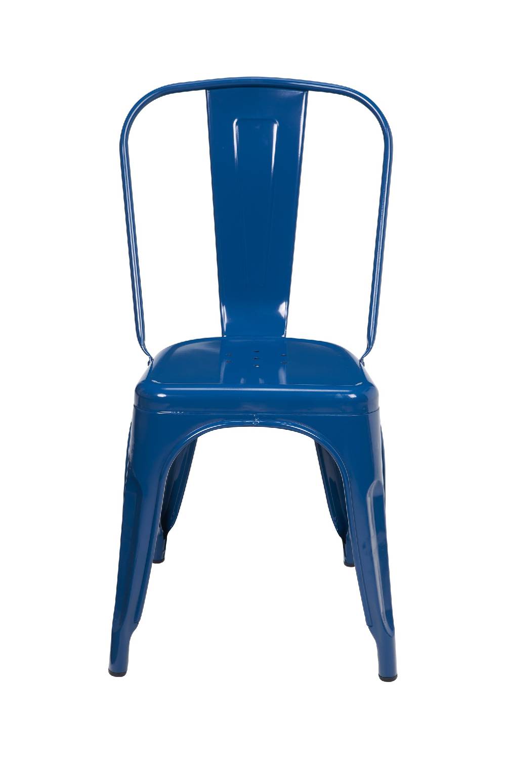 Novità Home Cindy - Sedia In Ferro Blu Petrolio