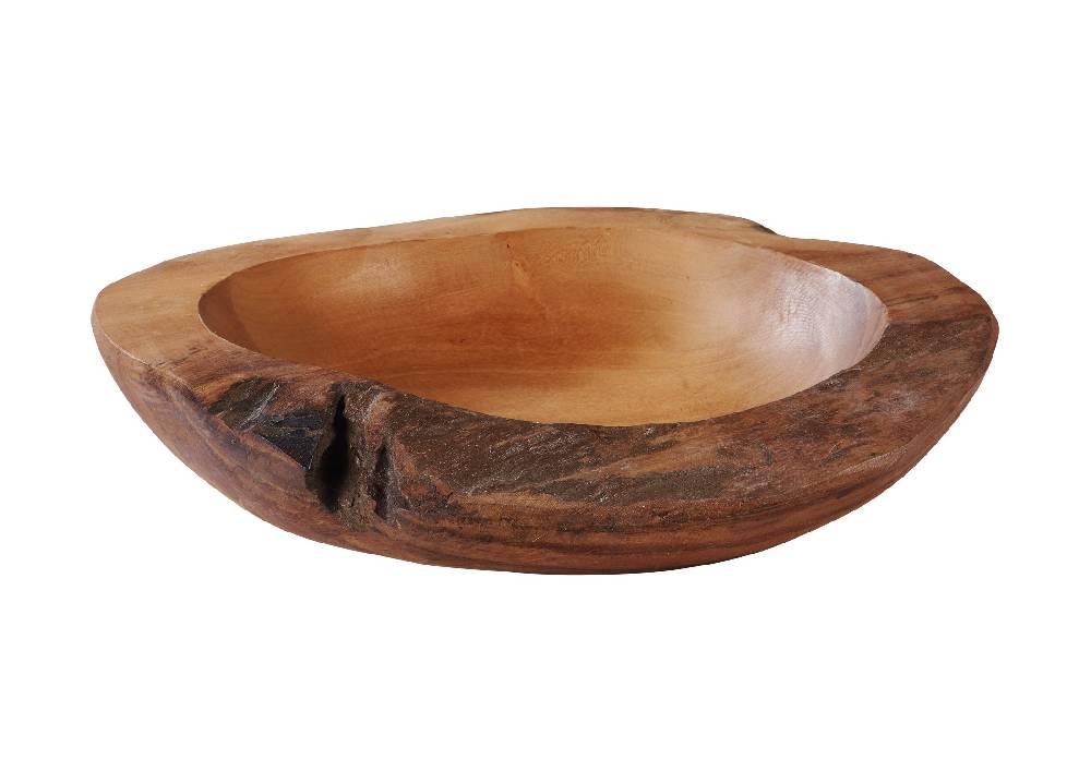 Novità Home Ciotola scavata in legno - media