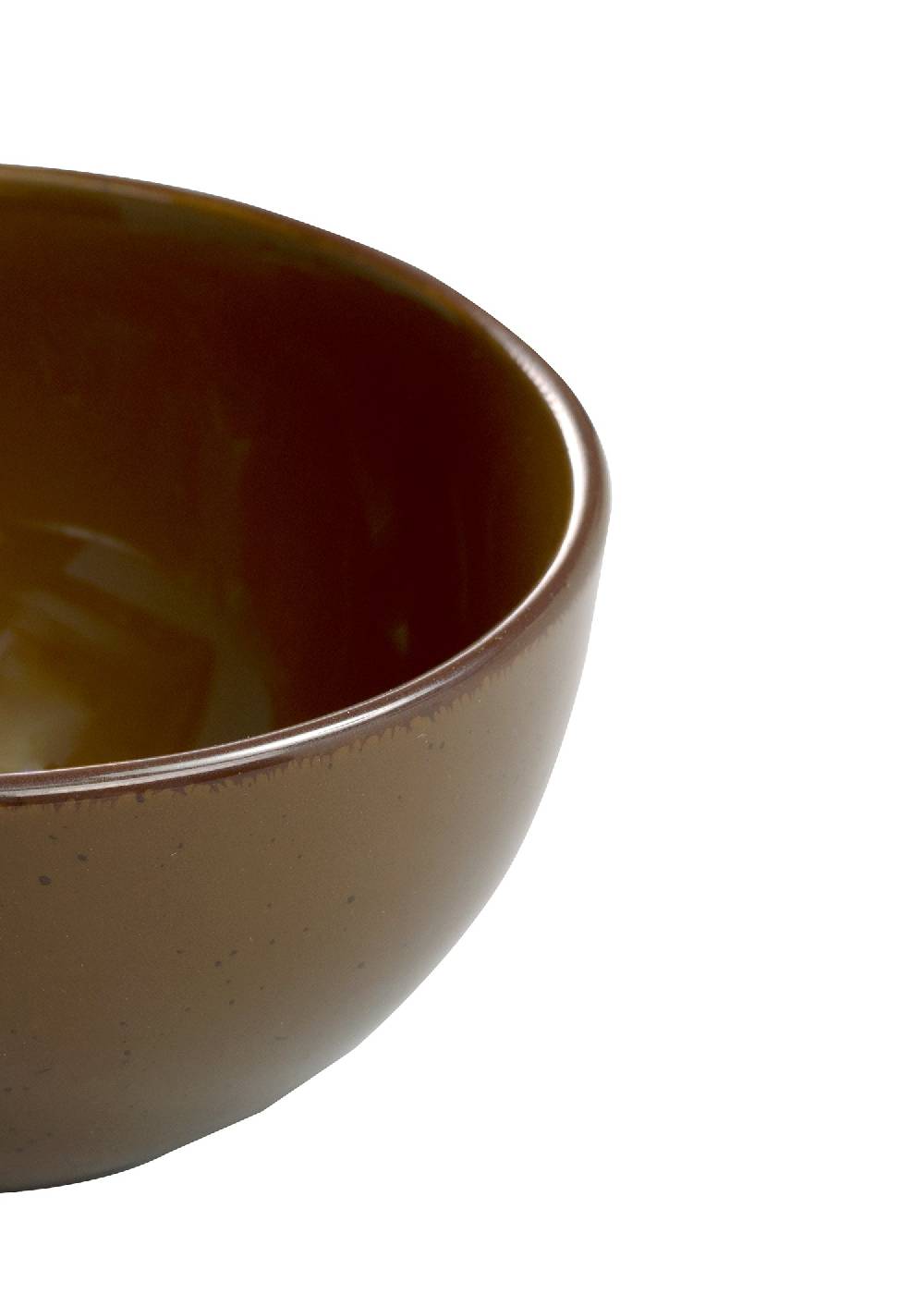 Novità Home Ciotola Smaltata Marrone