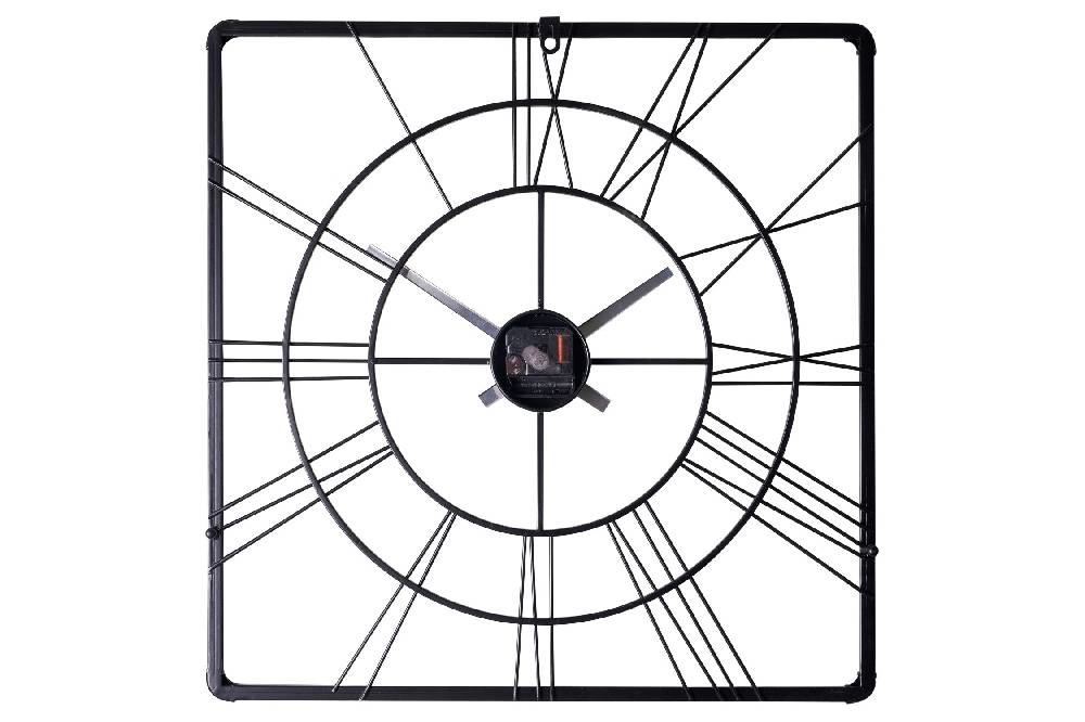 Novità Home Clock - Orologio Iron Square