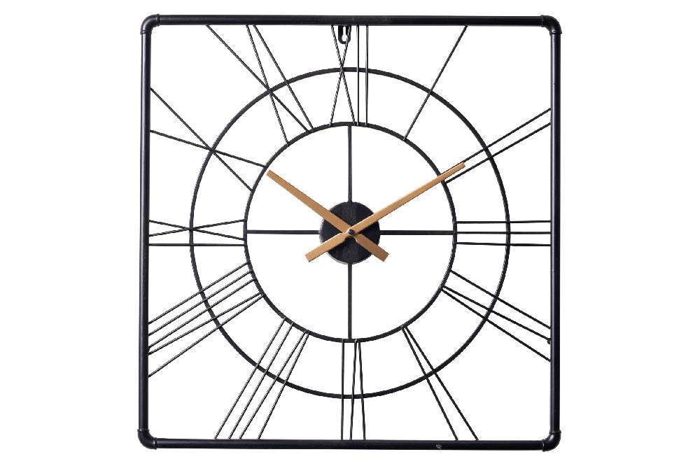 Novità Home Clock - Orologio Iron Square