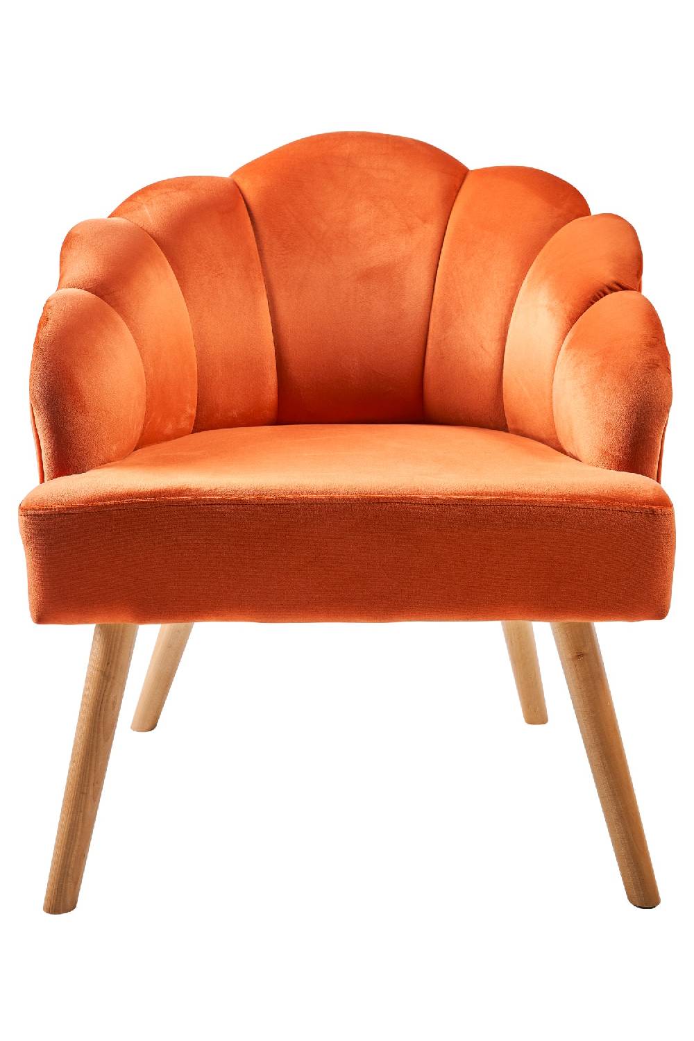 Novità Home Cloud - Poltrona Velluto Orange