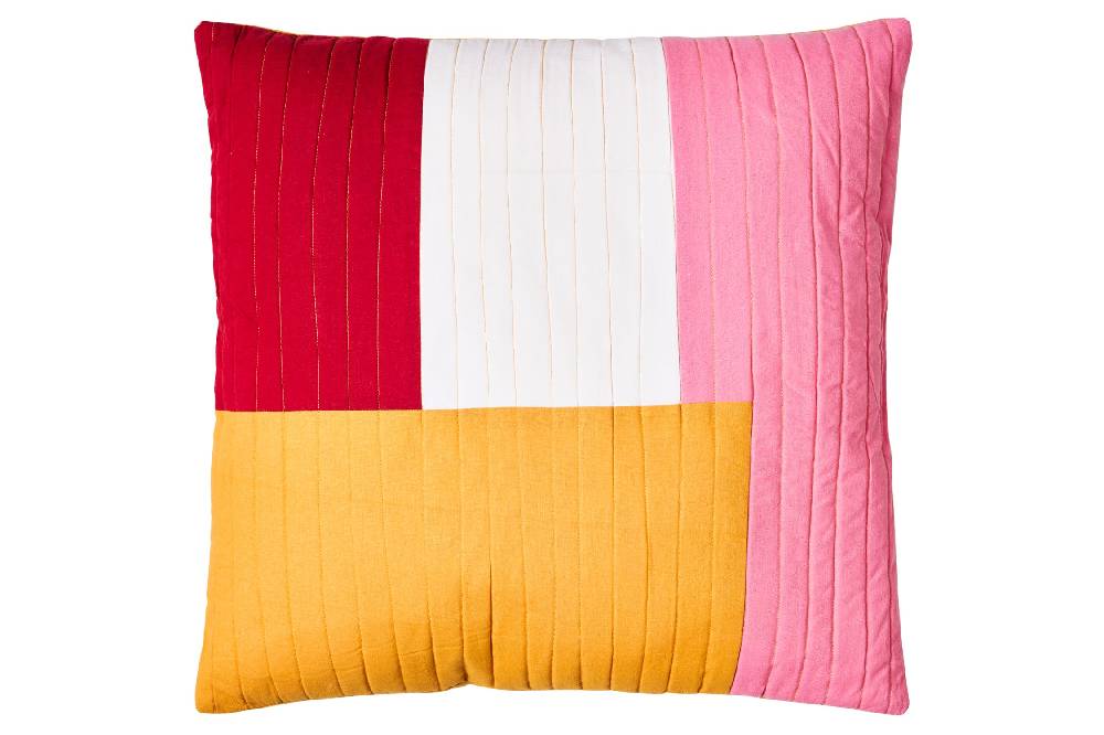 Novità Home Colorido - cuscino trapuntato patch