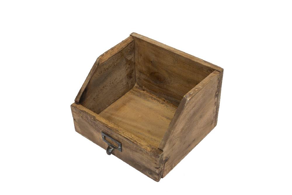 Novità Home Contenitore porta oggetti in legno