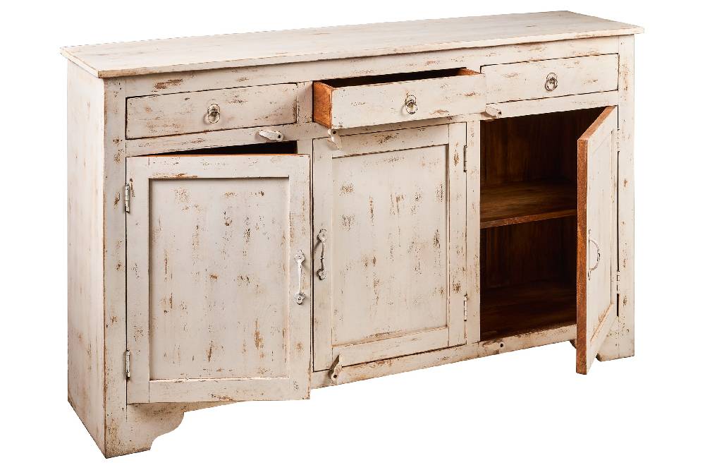 Novità Home Credenza legno sbiancato